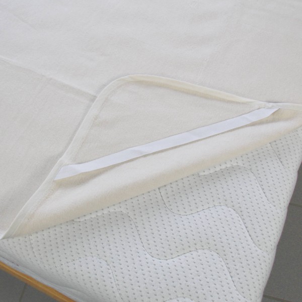 Molton Matratzenschoner, 100% Baumwolle, kochfest bei 95 Grad