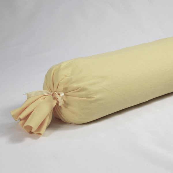 Nackenrolle, Knierolle, Yogarolle mit Bio Dinkelspelz, Yoga Bolster