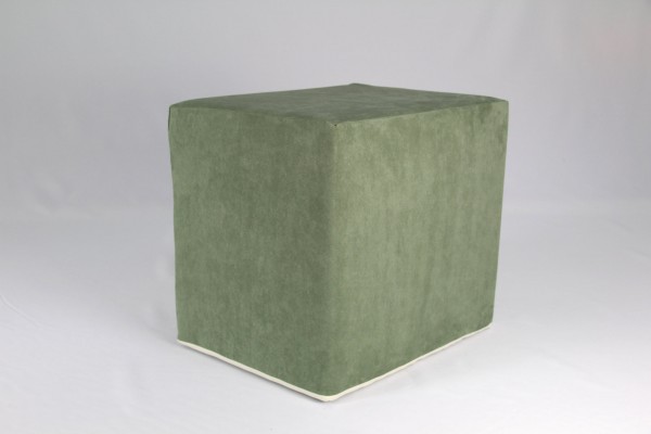 Stufenlagerungswürfel, Bandscheibenwürfel, Lagerungswürfel, mit Microfaserbezug, ca. 45x40x35