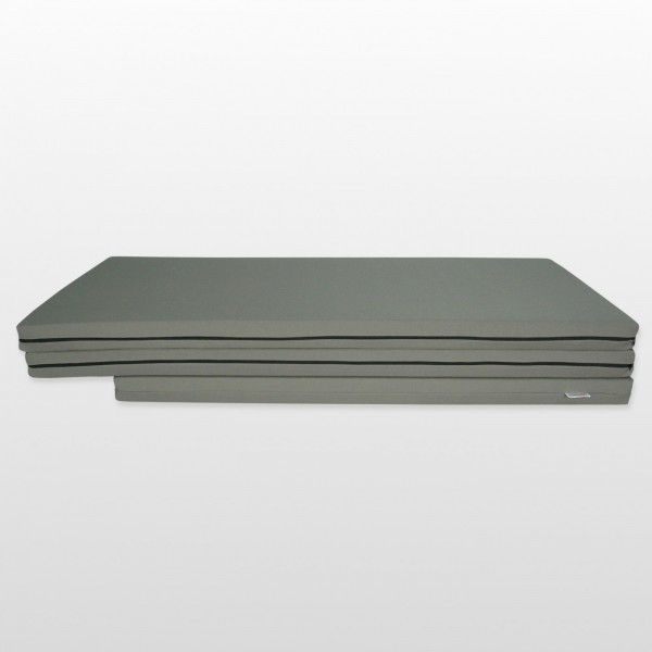 Viskoelastische Matratze für VW T4 Multivan mit zweitem Verdampfer, Klappmatratze, 140x185x7