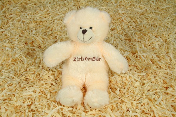 Kuscheltier Zirbenbär, 30cm, Füllung Zirbenspäne