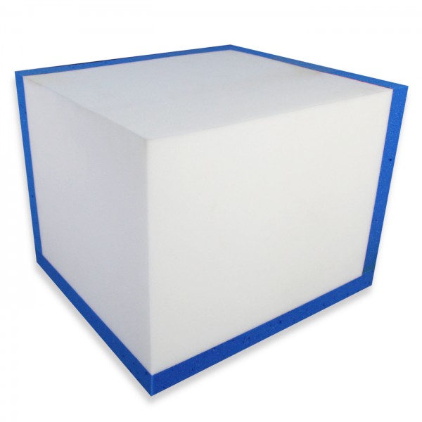 Duo Stufenlagerungswürfel mit Visko Schicht, Bandscheibenwürfel, mit Soft-Kunstleder